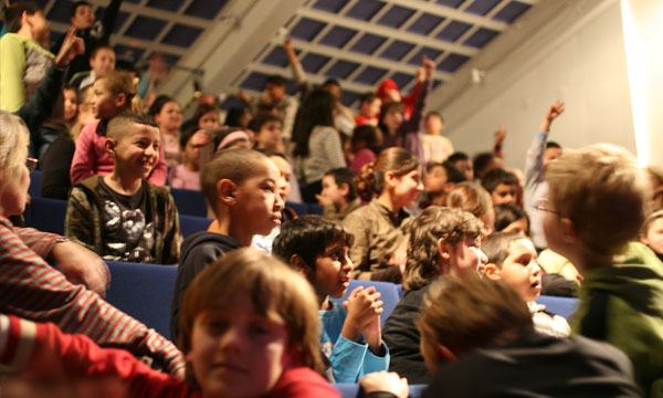 Kinderen in de zaal